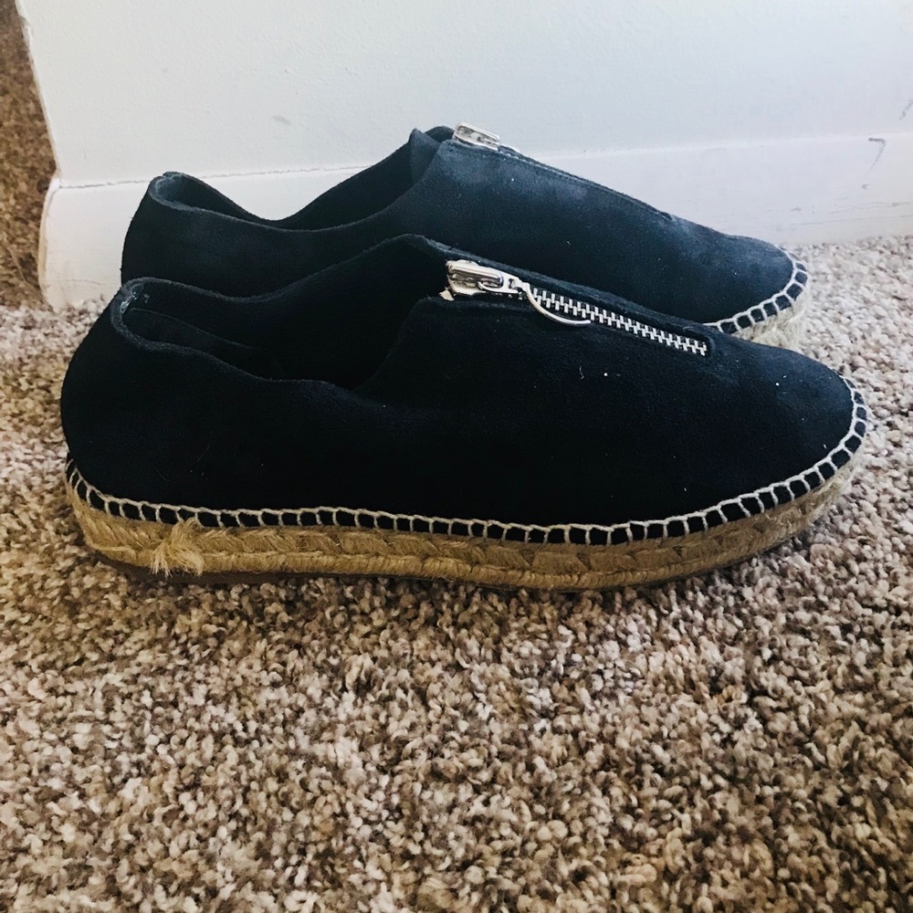 Alexander wang Suede Black espadrilles Size 40 - Picture 6 of 8
